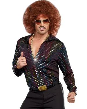 70s Disco Dude Mens Shirt