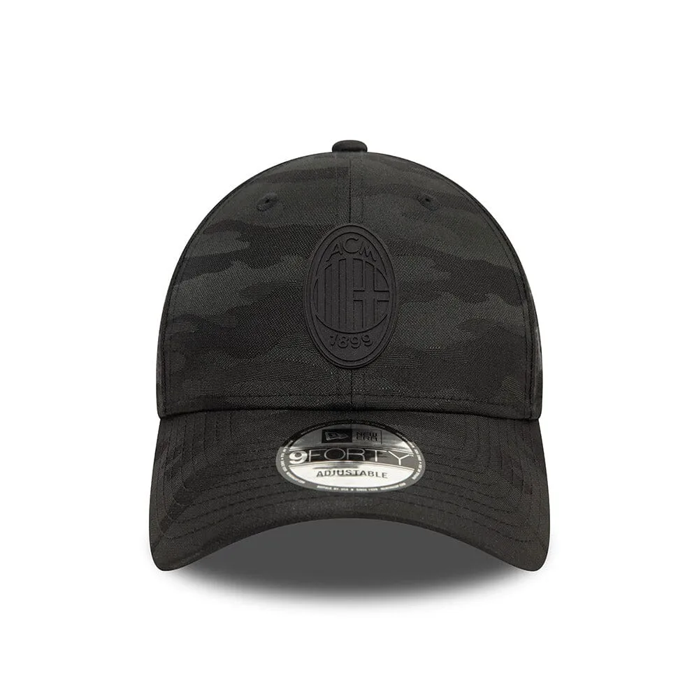 AC Milan Tonal Camo Black 9Forty Cap (60564677)