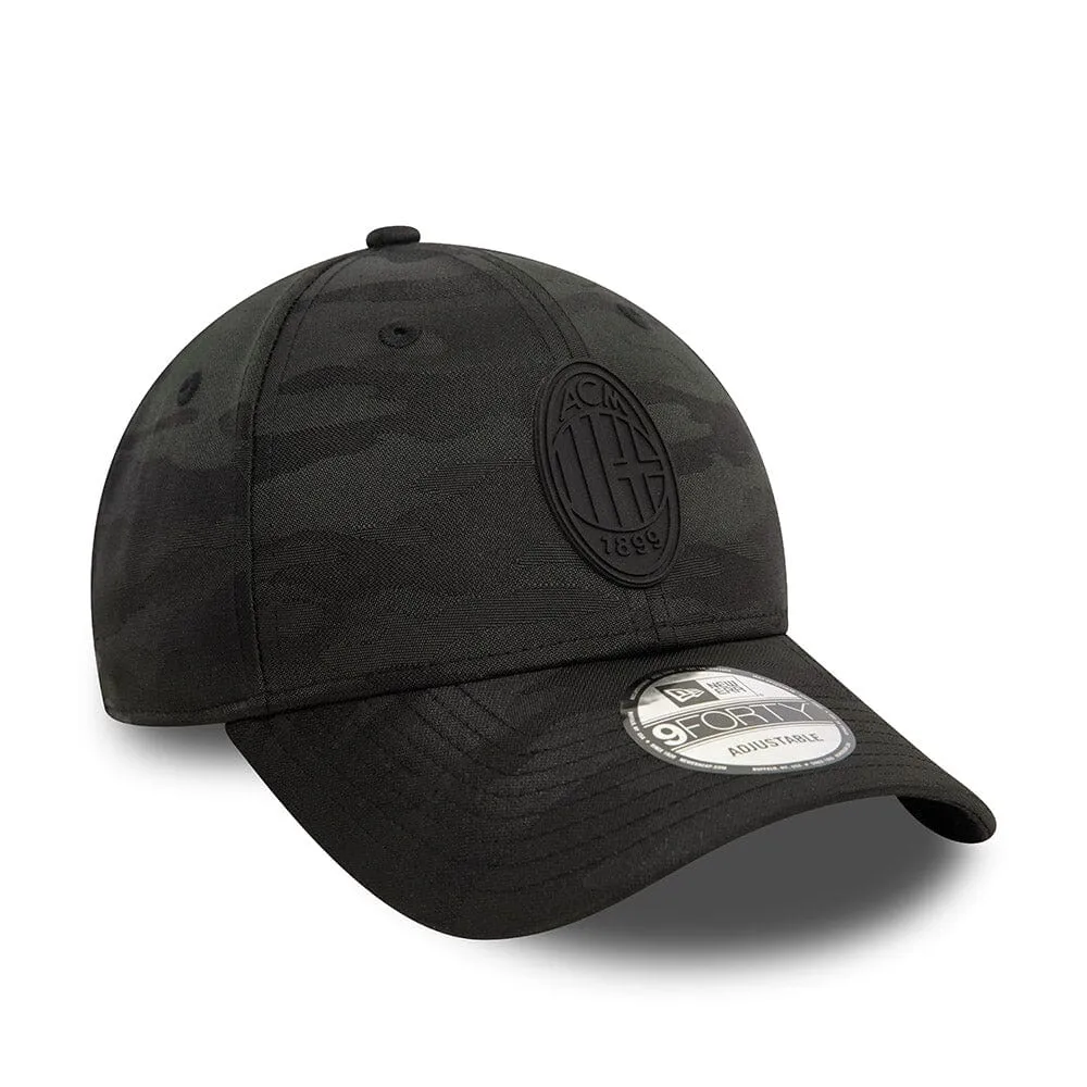 AC Milan Tonal Camo Black 9Forty Cap (60564677)