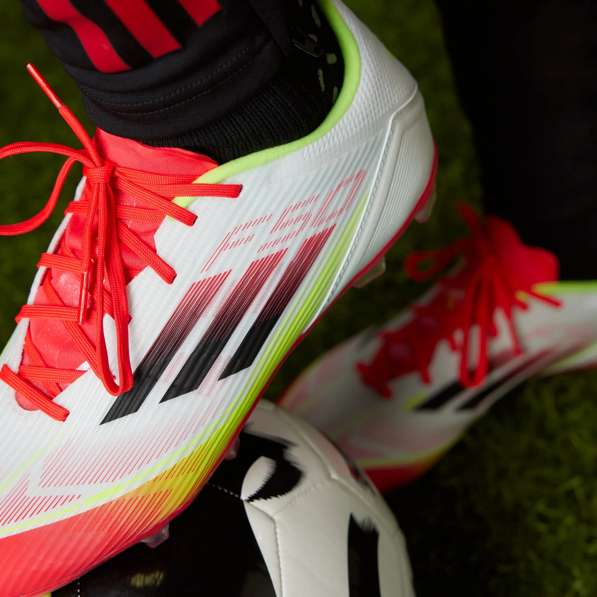 ADIDAS MEN'S F50 P3 LEAGUE WHITE/BLACK FOOTBALL BOOTS