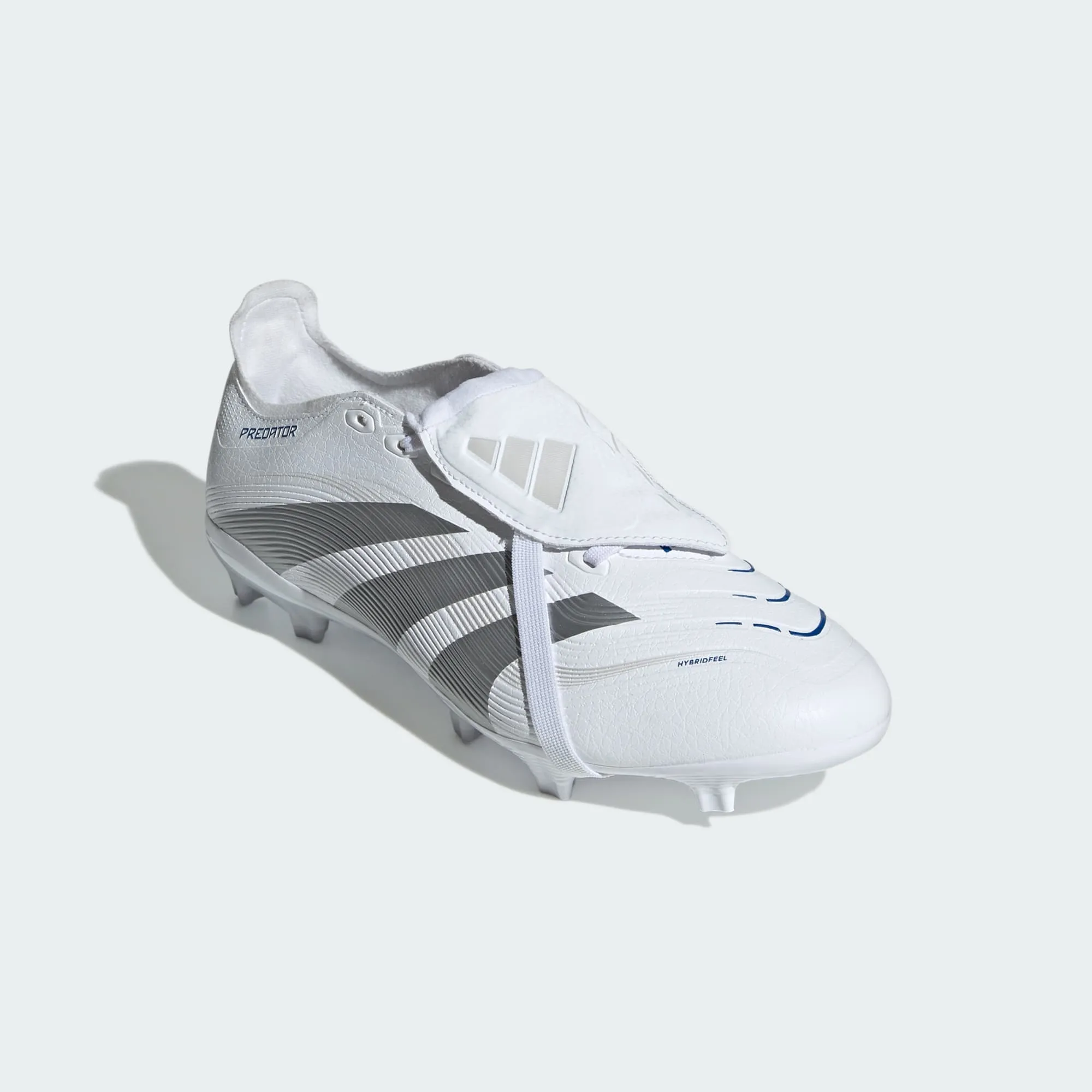 ADIDAS MEN'S PREDATOR LEAGUE FOLD WHITE/SILVER FOOTBALL BOOTS