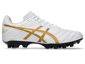 ASICS MEN'S LETHAL SPEED WHITE/GOLD FOOTBALL BOOTS