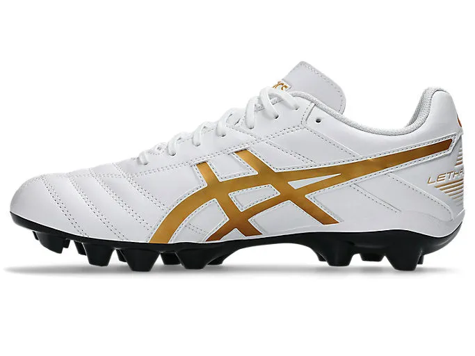 ASICS MEN'S LETHAL SPEED WHITE/GOLD FOOTBALL BOOTS