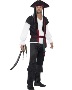 Aye Aye Pirate Captain Mens Costume