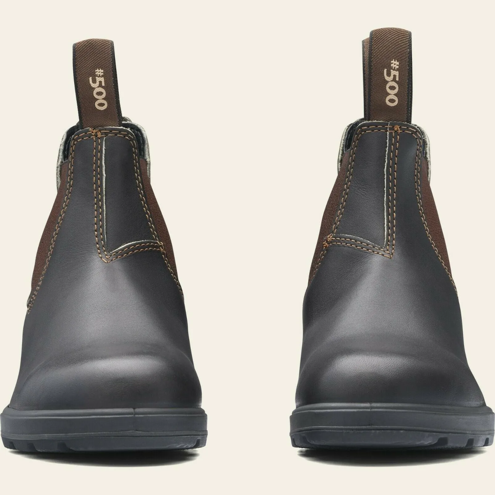 Blundstone Classic Shoes 500 Stout Brown Chelsea Boots Unisex Brown Boots NEW