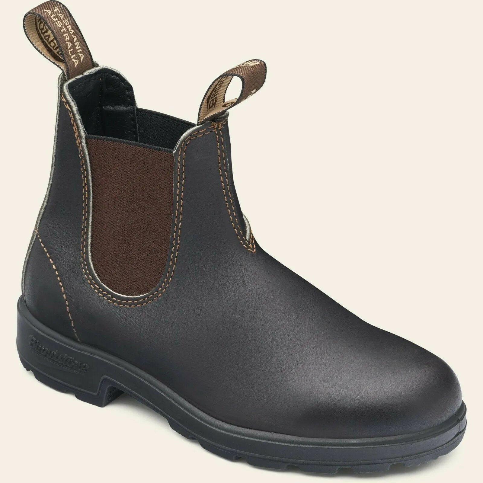 Blundstone Classic Shoes 500 Stout Brown Chelsea Boots Unisex Brown Boots NEW