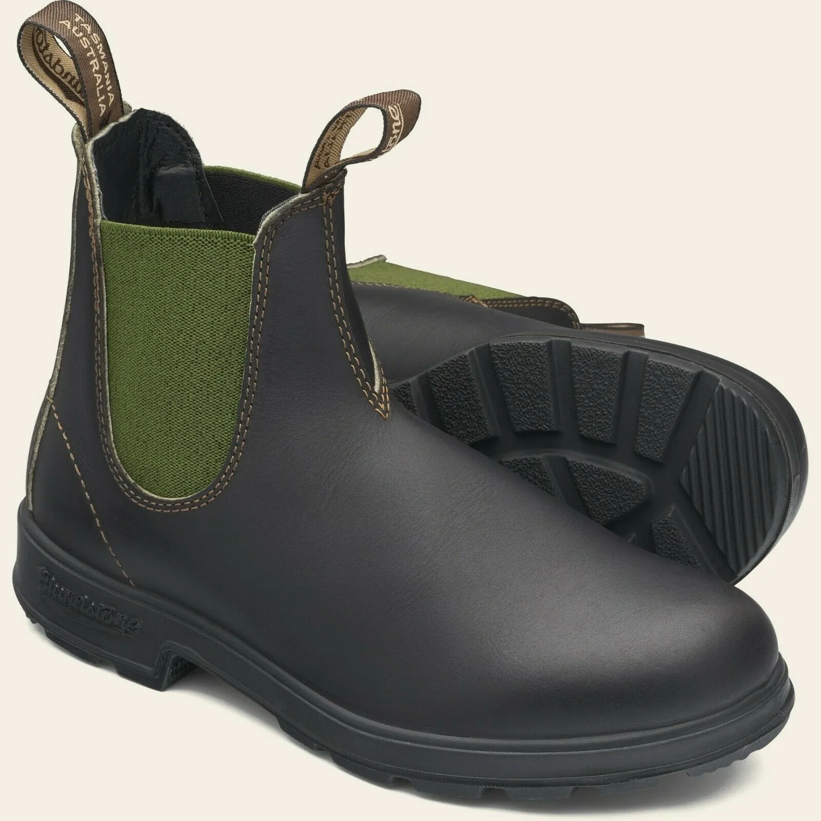 Blundstone Classic Shoes 519 Brown Olive Chelsea Boots Unisex Boots Brown NEW