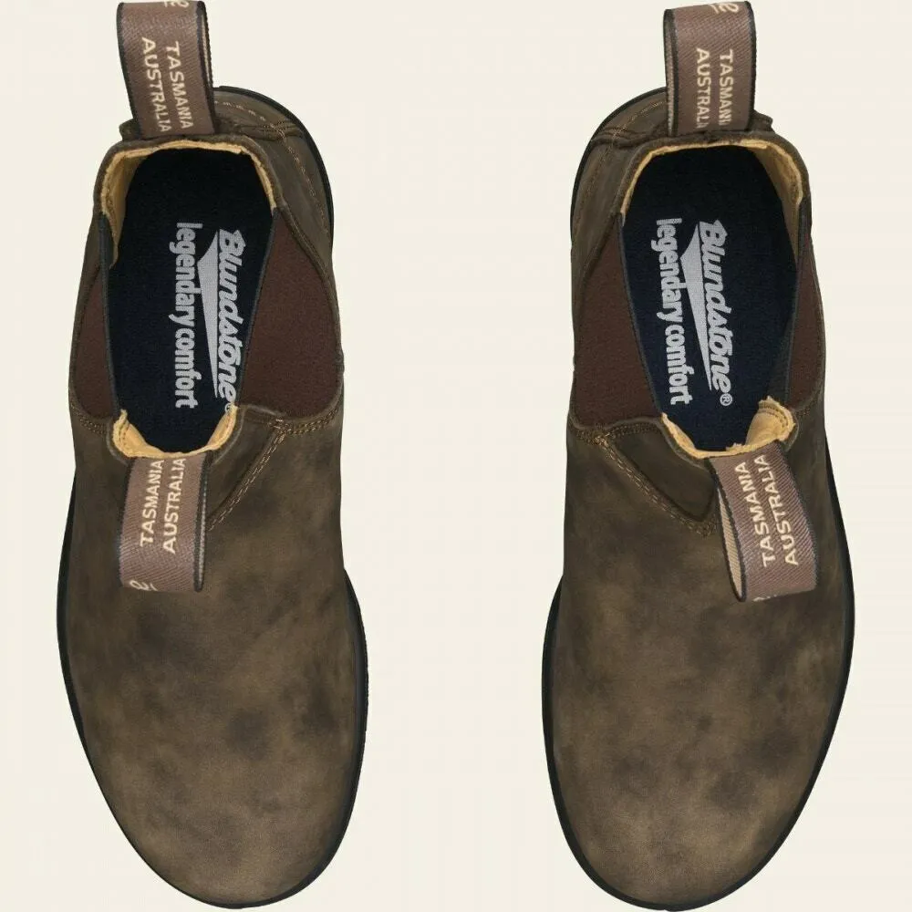 Blundstone Classic Shoes 585 Rustic Brown Chelsea Boots Unisex Brown Boots