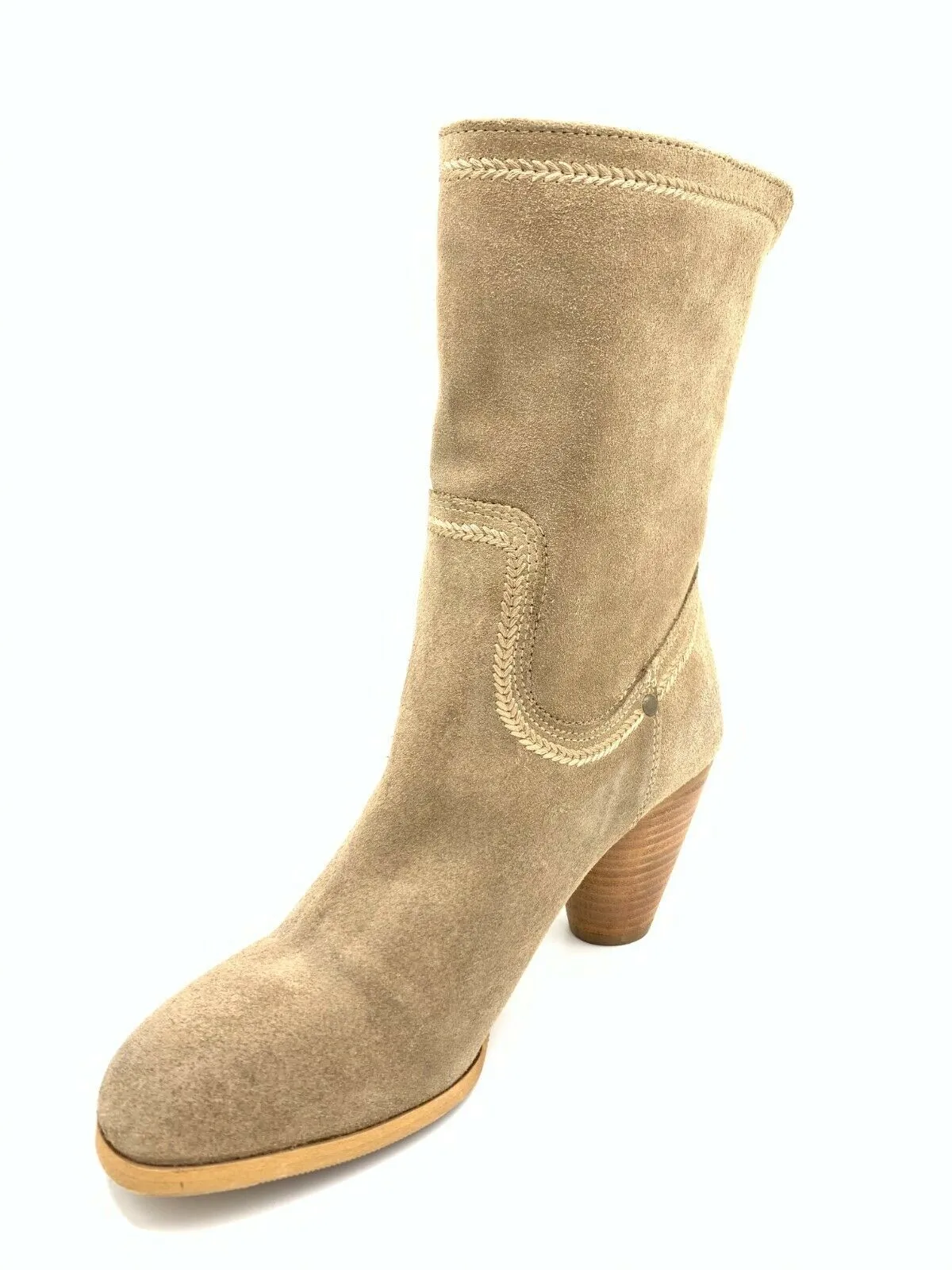 Bronx Boots Ankle Boots Women Pilot Beige Real Leather NEW