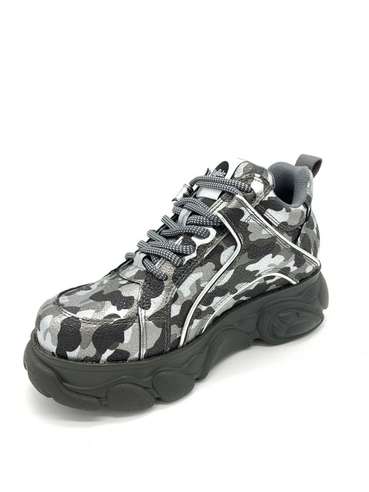 Buffalo Boots Shoes Sneaker Platform Shoes 90s Camouflage Military Design