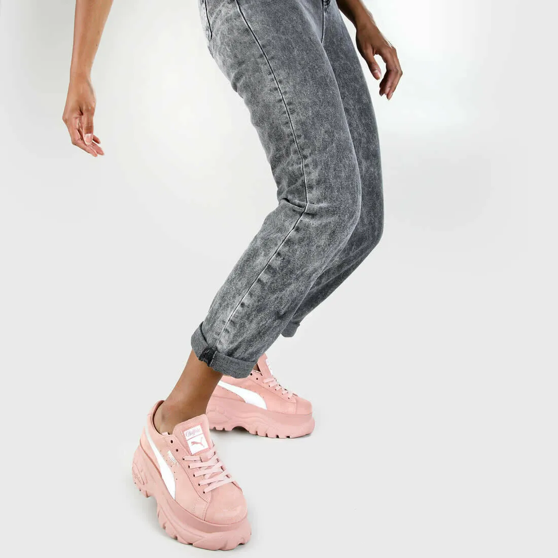 Buffalo London Boots Shoes Platform Shoes Classic PUMA X BUFFALO LONDON PINK