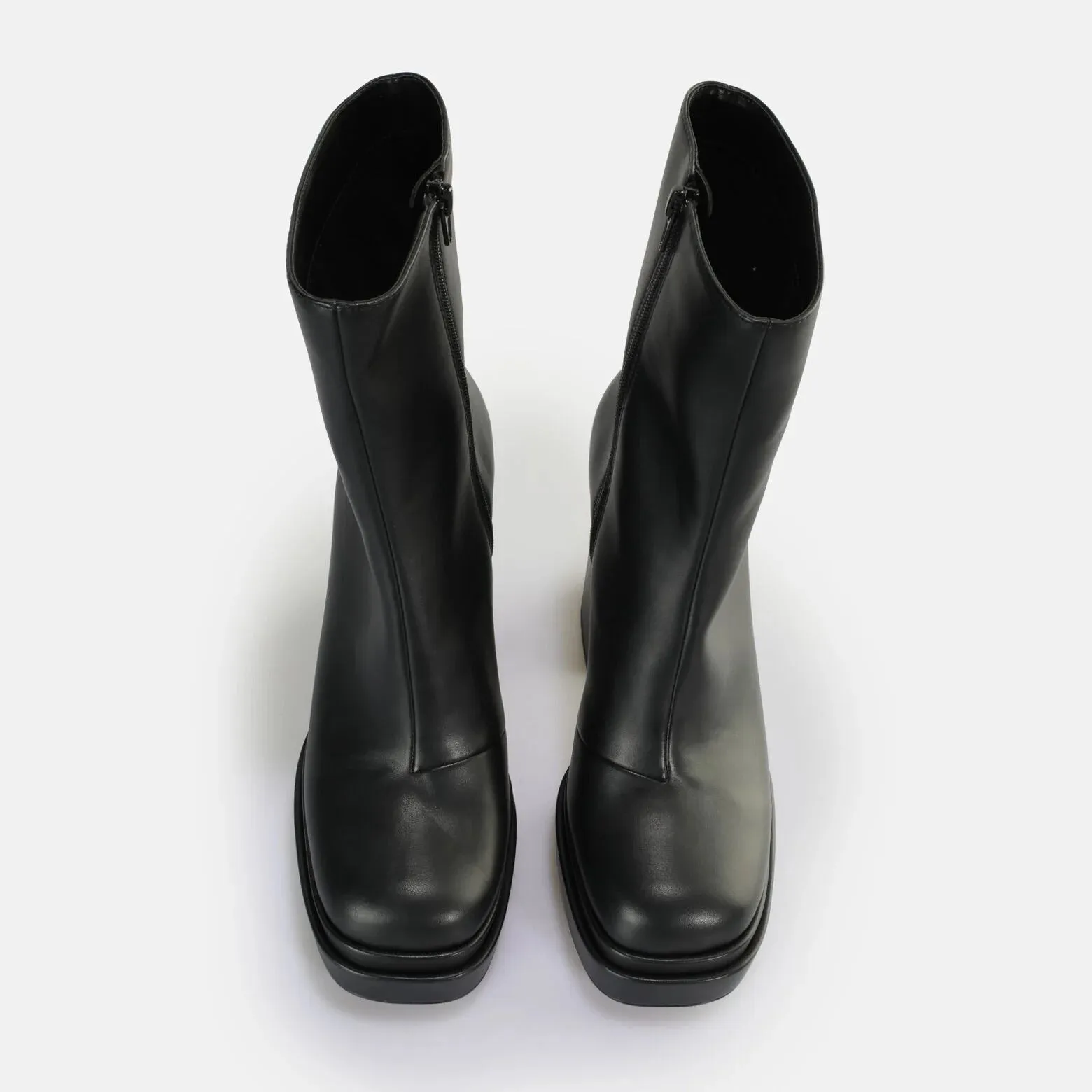 Buffalo Platform Shoes 90s boots ankle boots (similar to the former: T 24400 II / T 24401) vegan black