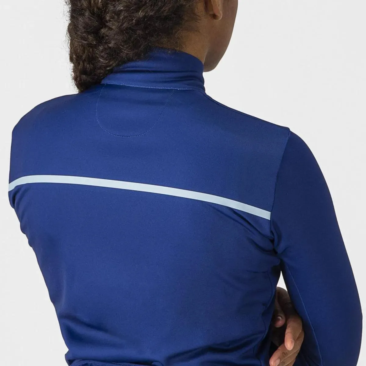 Castelli Sinergia 2 Womens Cycling Jersey (Sodalite Blue/Sterling Blue)
