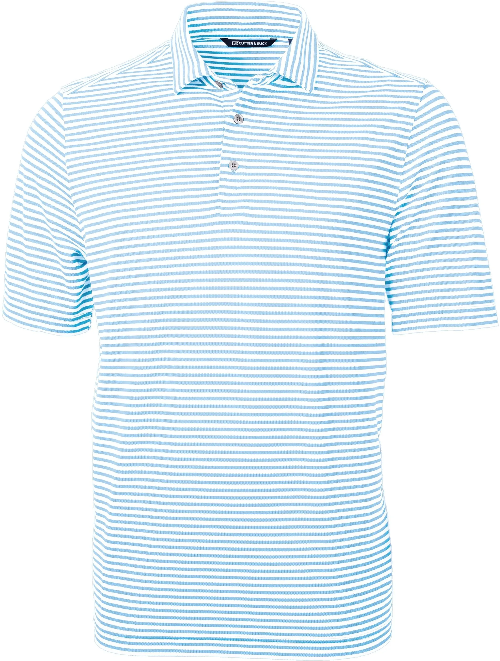 Cutter & Buck Virtue Eco Pique Stripe Recycled Polo