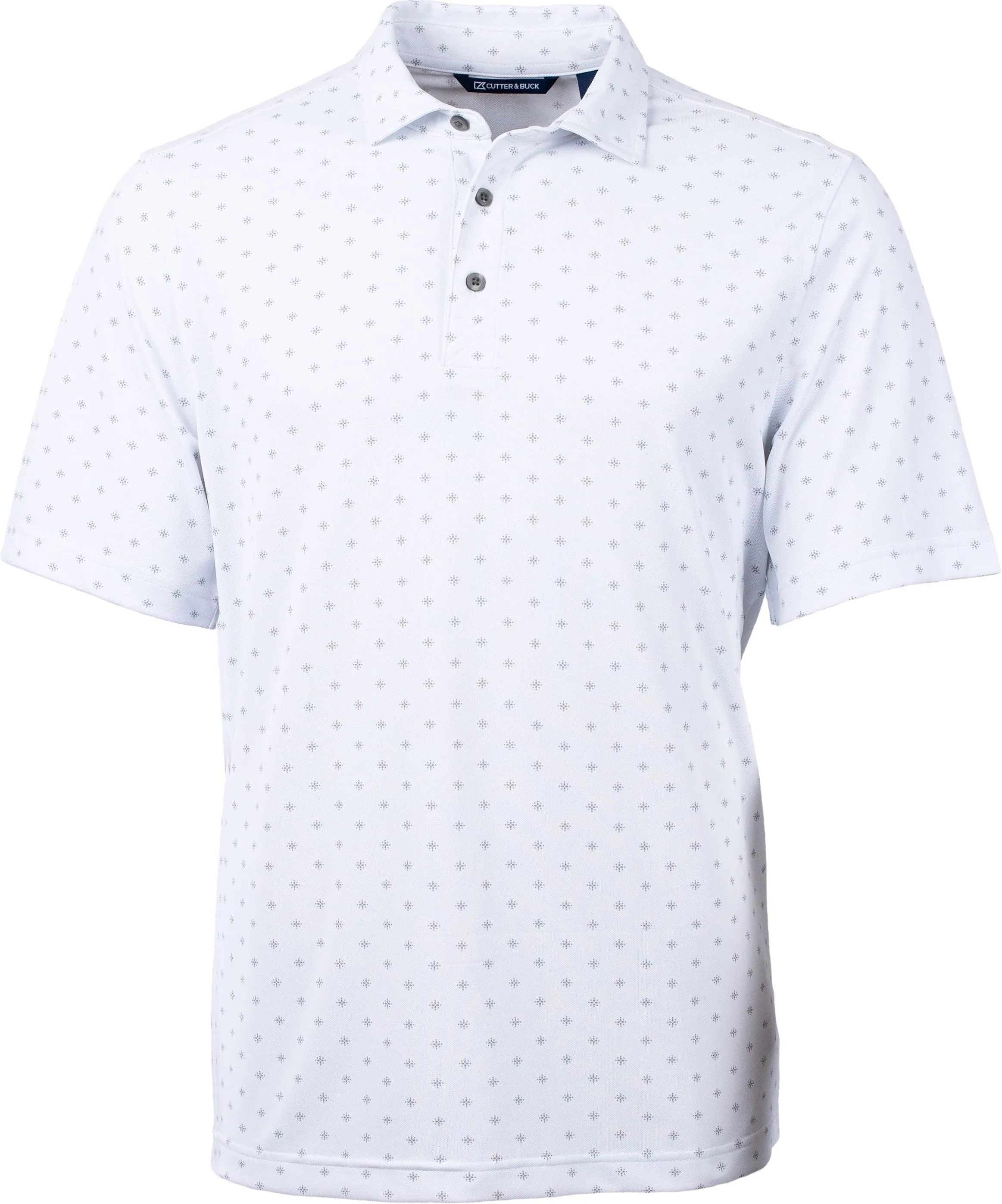 Cutter & Buck Virtue Eco Pique Tile Print Polo