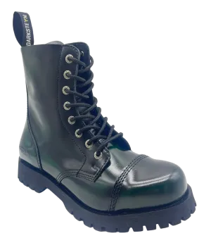 Darksteyn Boots Shoes 8 Eye Ranger Premium Boots Green Green