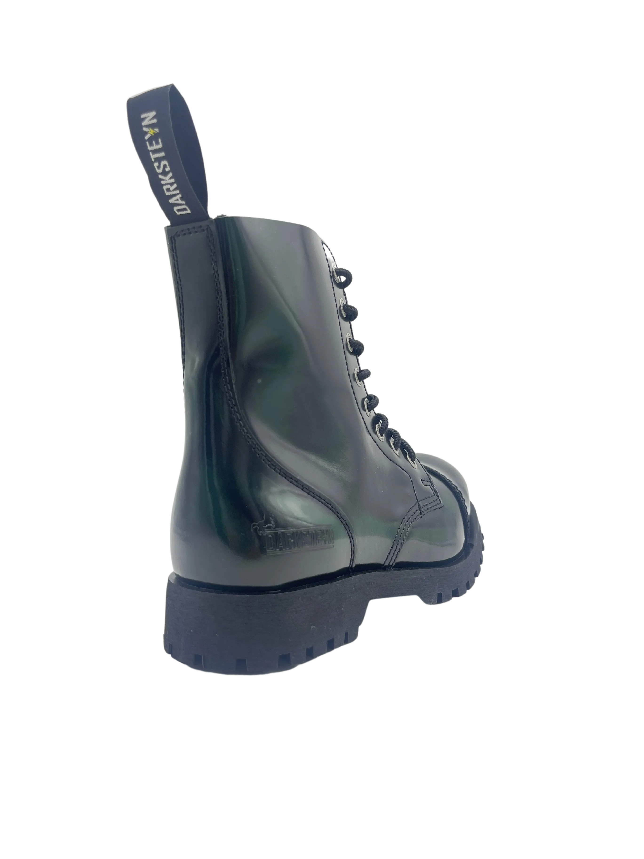 Darksteyn Boots Shoes 8 Eye Ranger Premium Boots Green Green