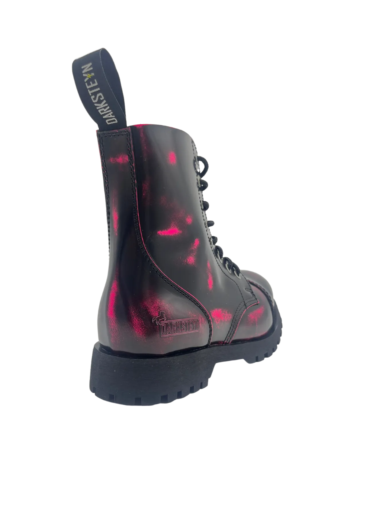 Darksteyn Boots Shoes 8 Eye Ranger Premium Boots Pink Pink