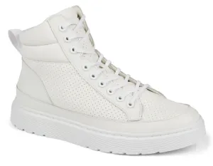 Dr. Martens Shoes Shoes Docs Collar Boots Mid Top Sneakers White Monochrome