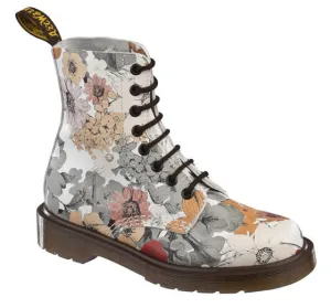 Dr.Martens shoes 8 hole women's boots floral pattern 2012