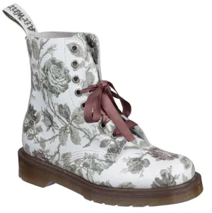 Dr.Martens shoes 8-hole women's boots floral pattern