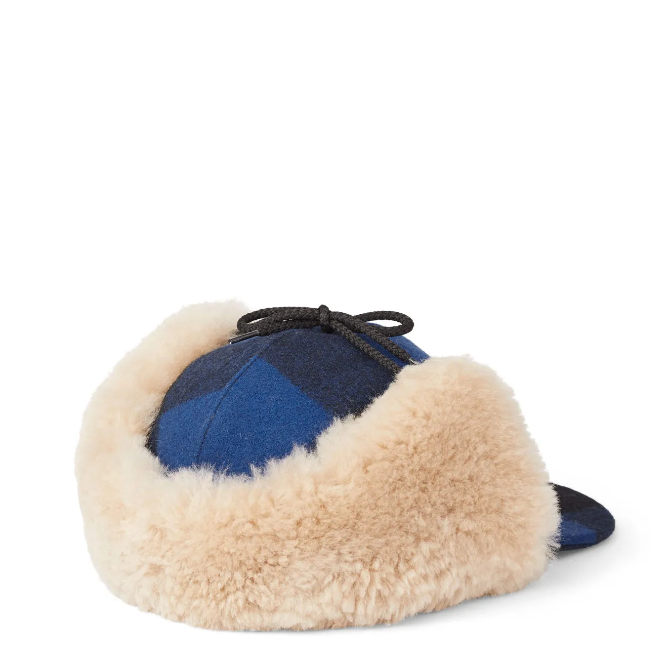 Filson Double Mackinaw Cap Cobalt / Black