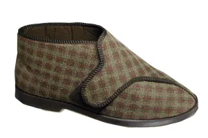 GBS Keswick Mens Touch Fastening Slipper Boot