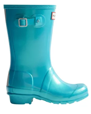Hunter Big Kids Original Pearlised Wellington Boots