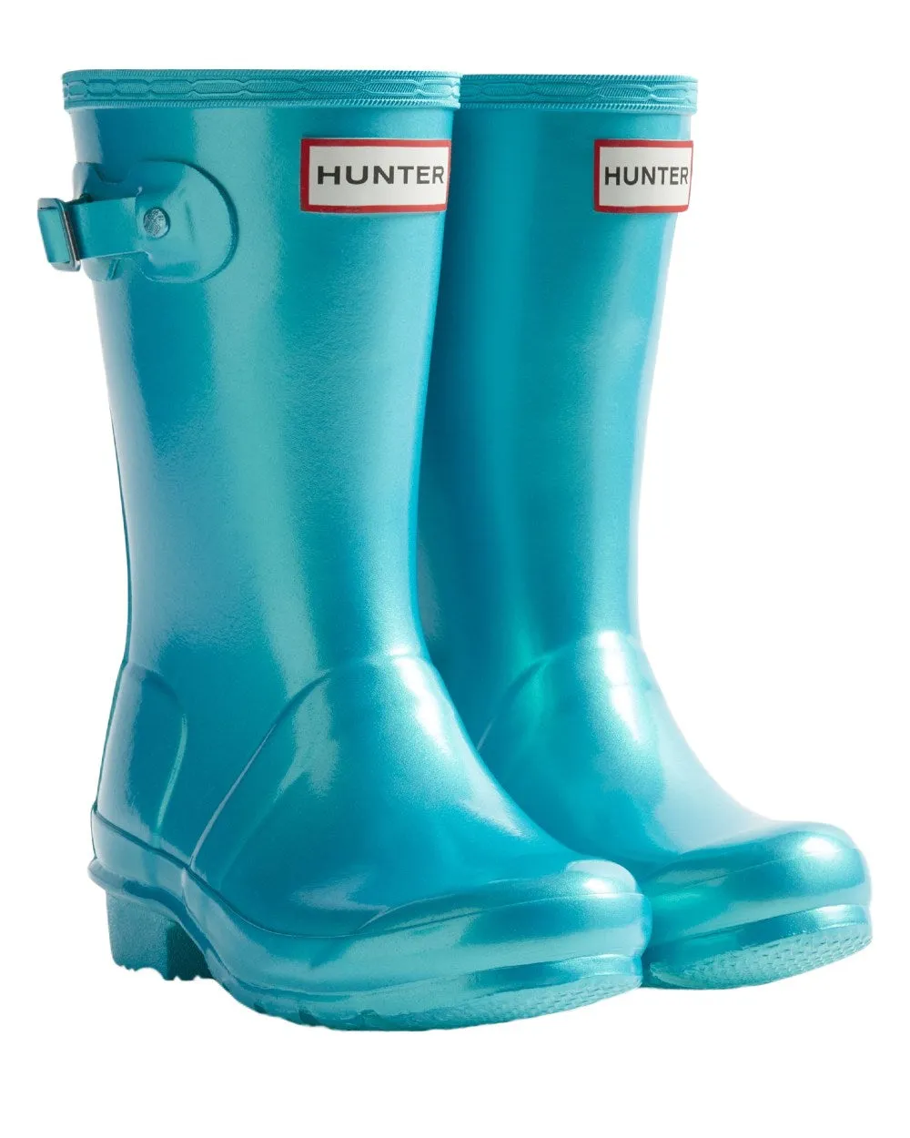 Hunter Big Kids Original Pearlised Wellington Boots
