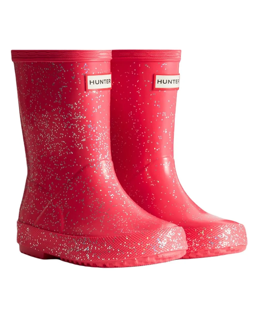 Hunter Kids First Original Giant Glitter Wellington Boots