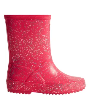 Hunter Kids First Original Giant Glitter Wellington Boots