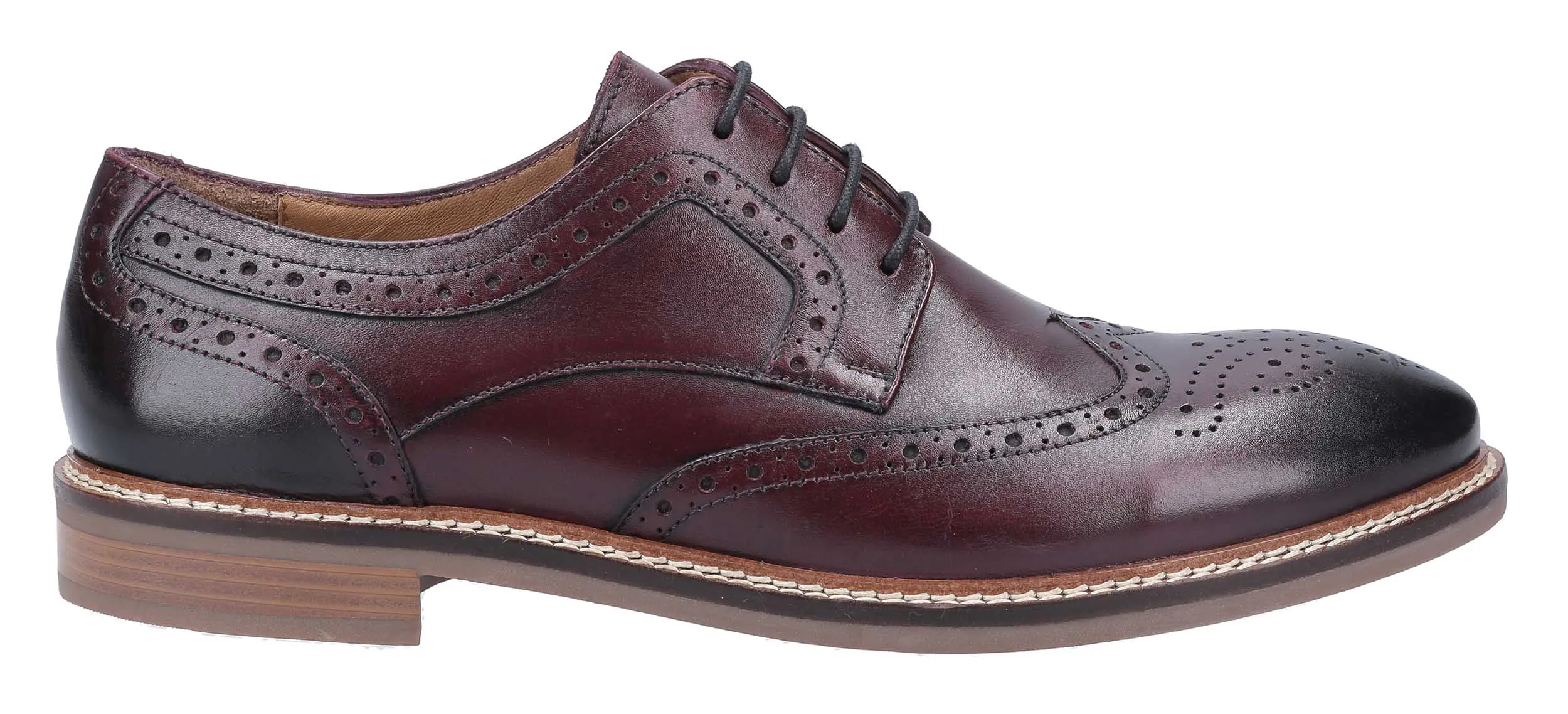 Hush Puppies Bryson Mens Brogue Derby Shoes