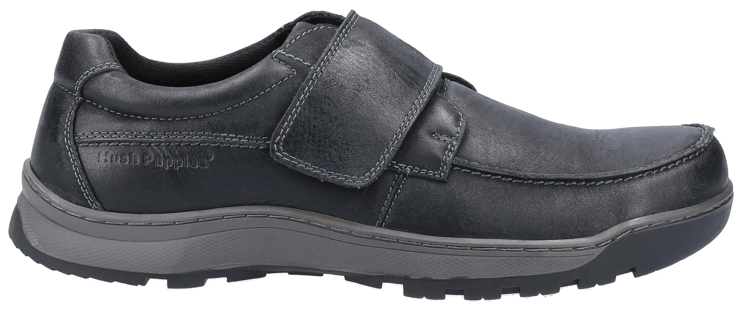 Hush Puppies Casper Mens Touch Fastening Shoes
