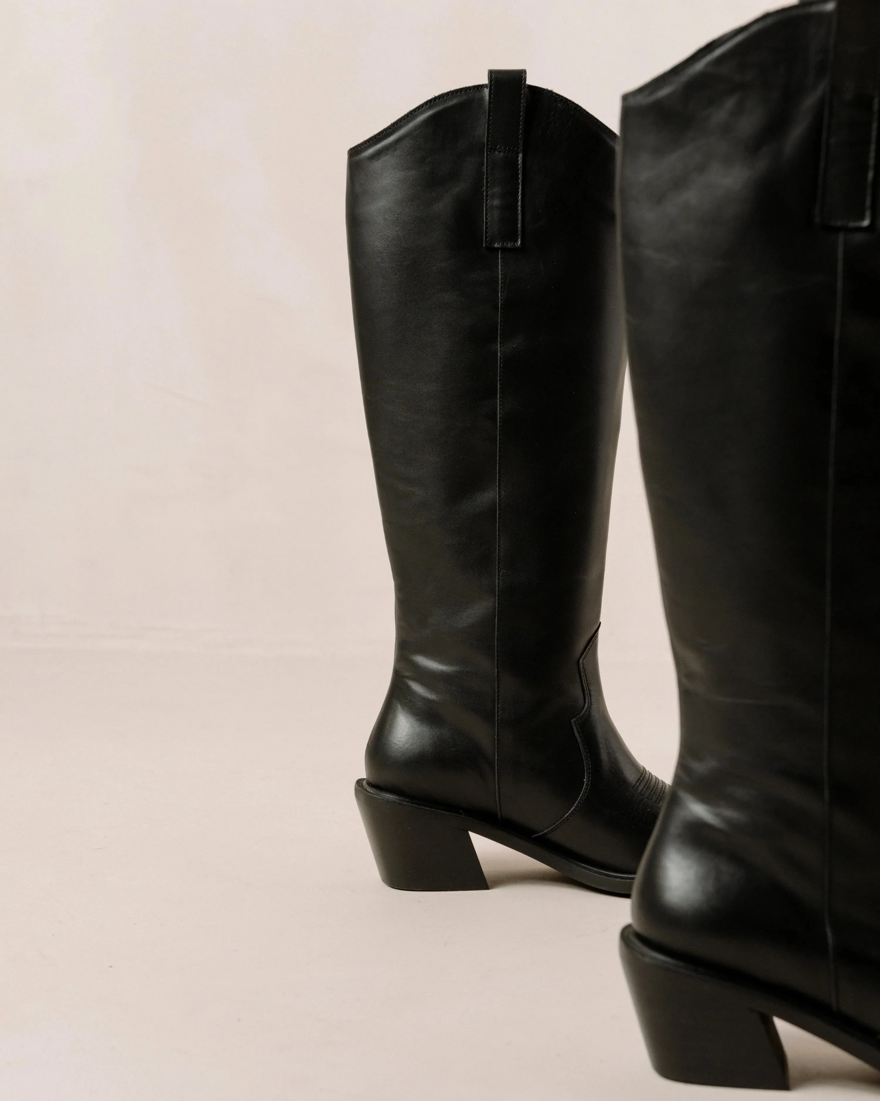 Mount Black Cowboy Boots