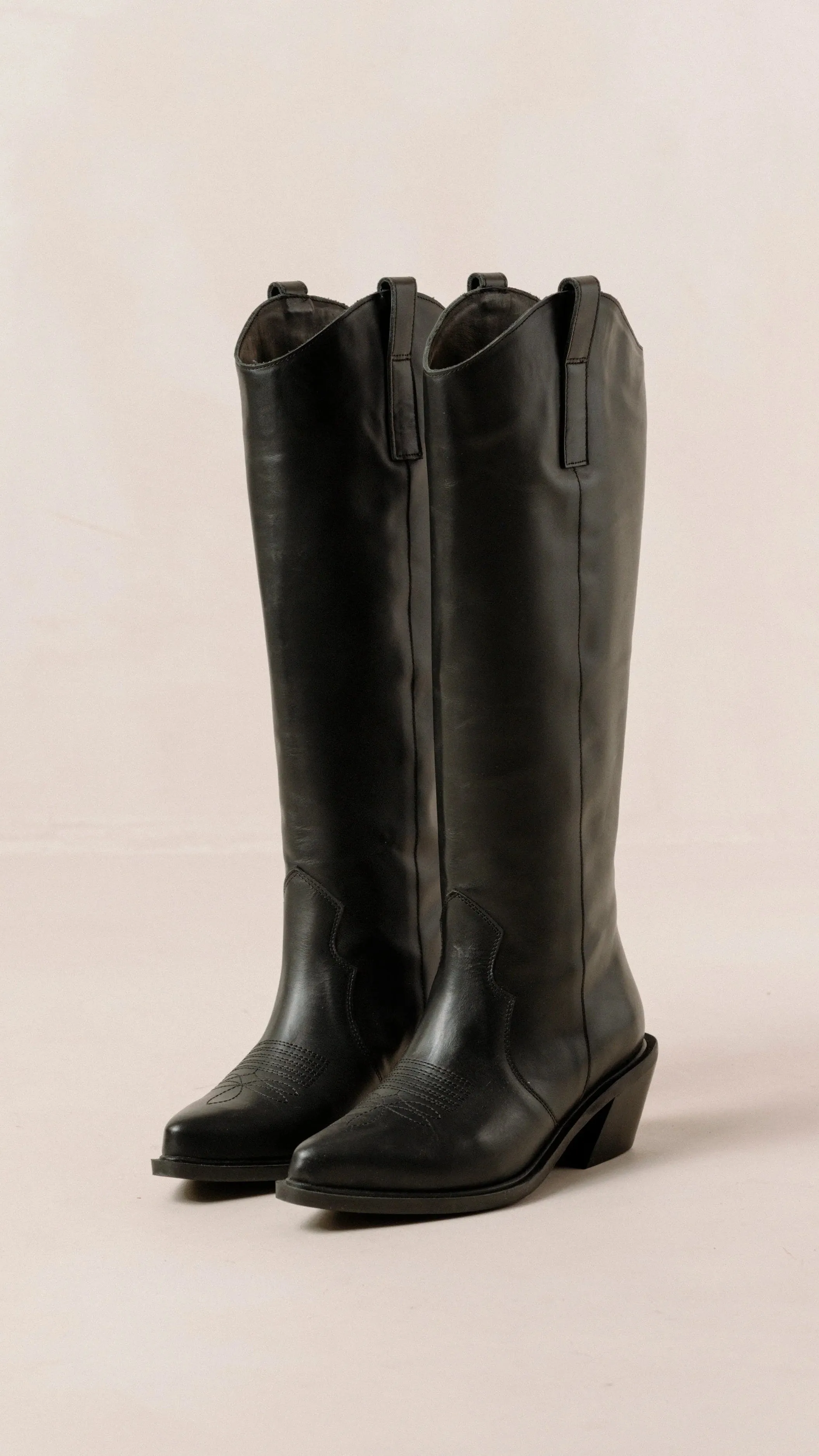 Mount Black Cowboy Boots