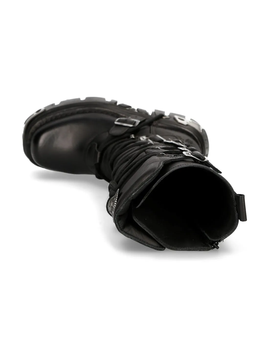 New Rock Schuhe High Boots M-272-S1 Stiefel Gothic Echtleder