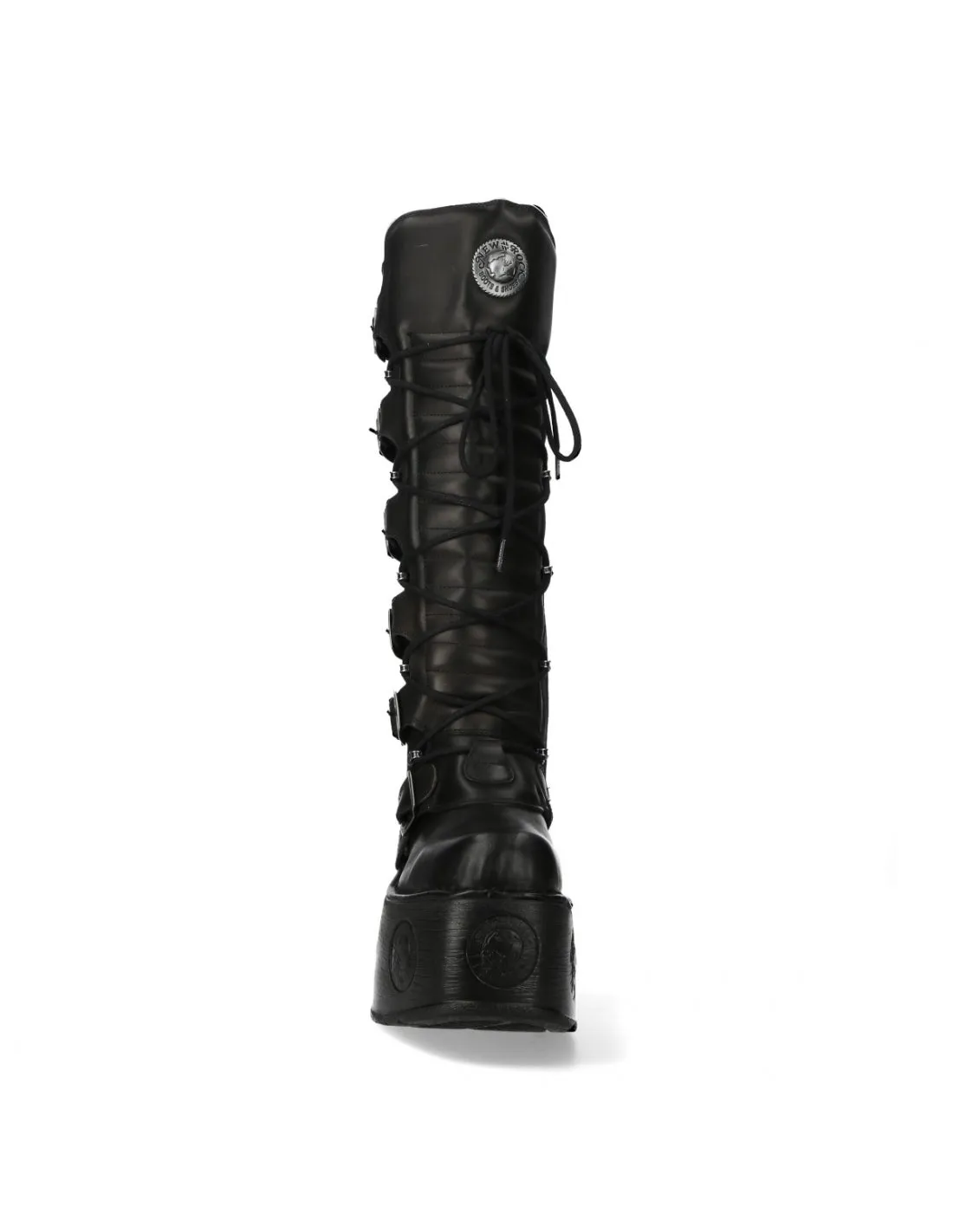 New Rock Shoes High Boots M-272-S2 Boots Gothic genuine leather with spring
