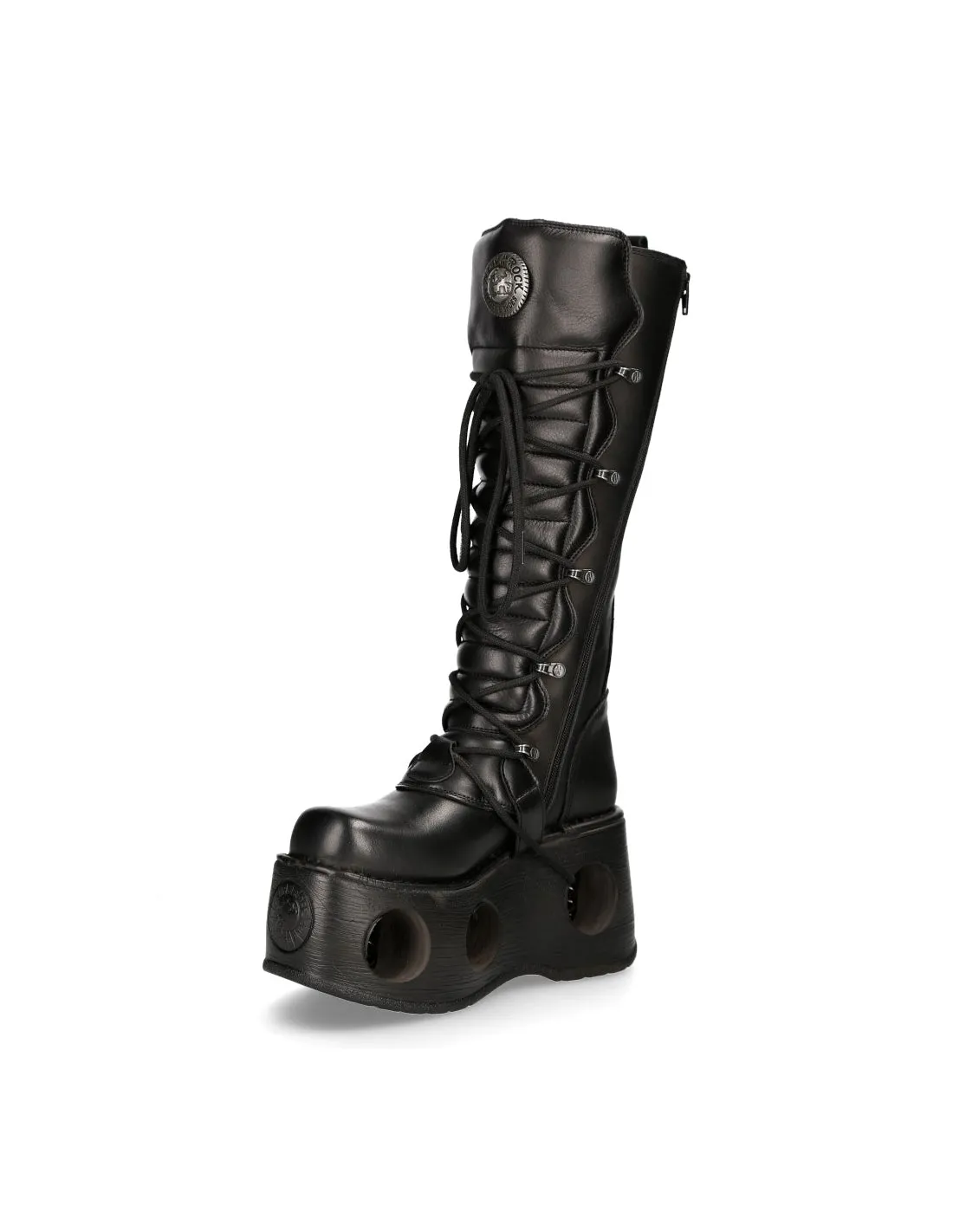 New Rock Shoes High Boots M-272-S2 Boots Gothic genuine leather with spring