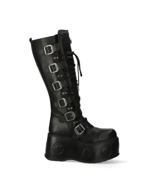 New Rock Shoes High Boots M-272-S2 Boots Gothic genuine leather with spring