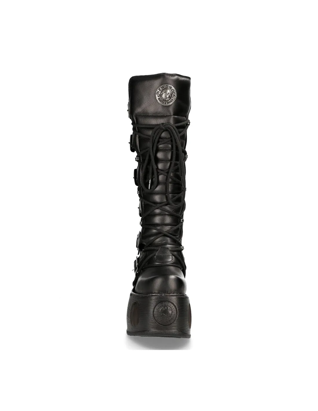 New Rock Shoes High Boots M-272-S2 Boots Gothic genuine leather with spring