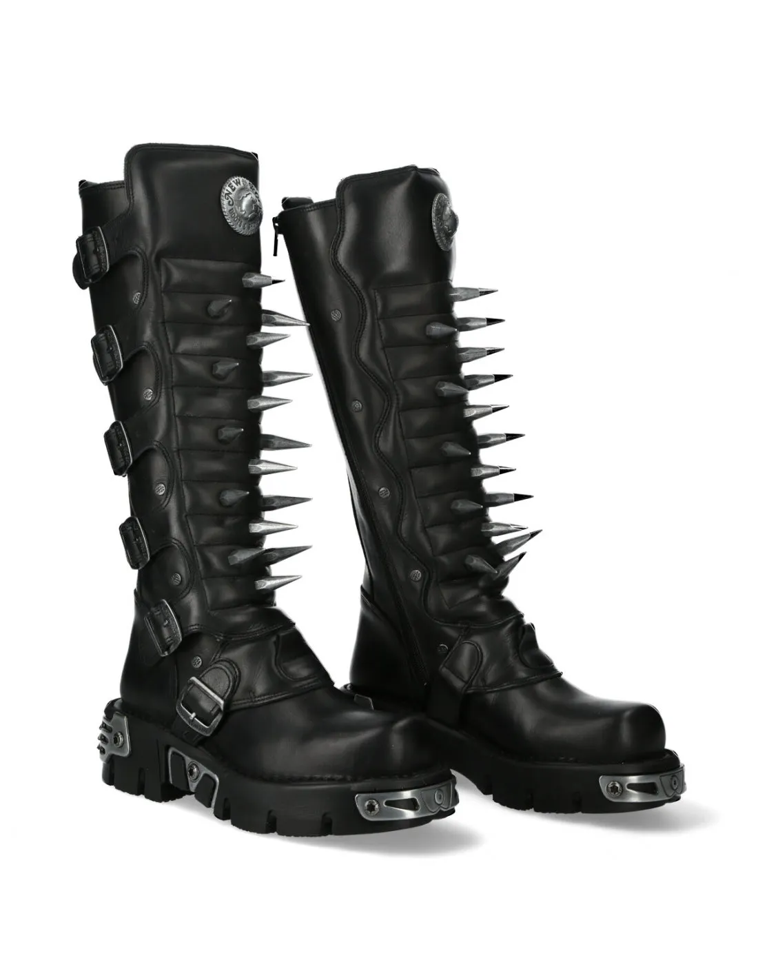 New Rock Shoes Shoes Boots Boots M-718P-C2 Gothic Genuine Leather