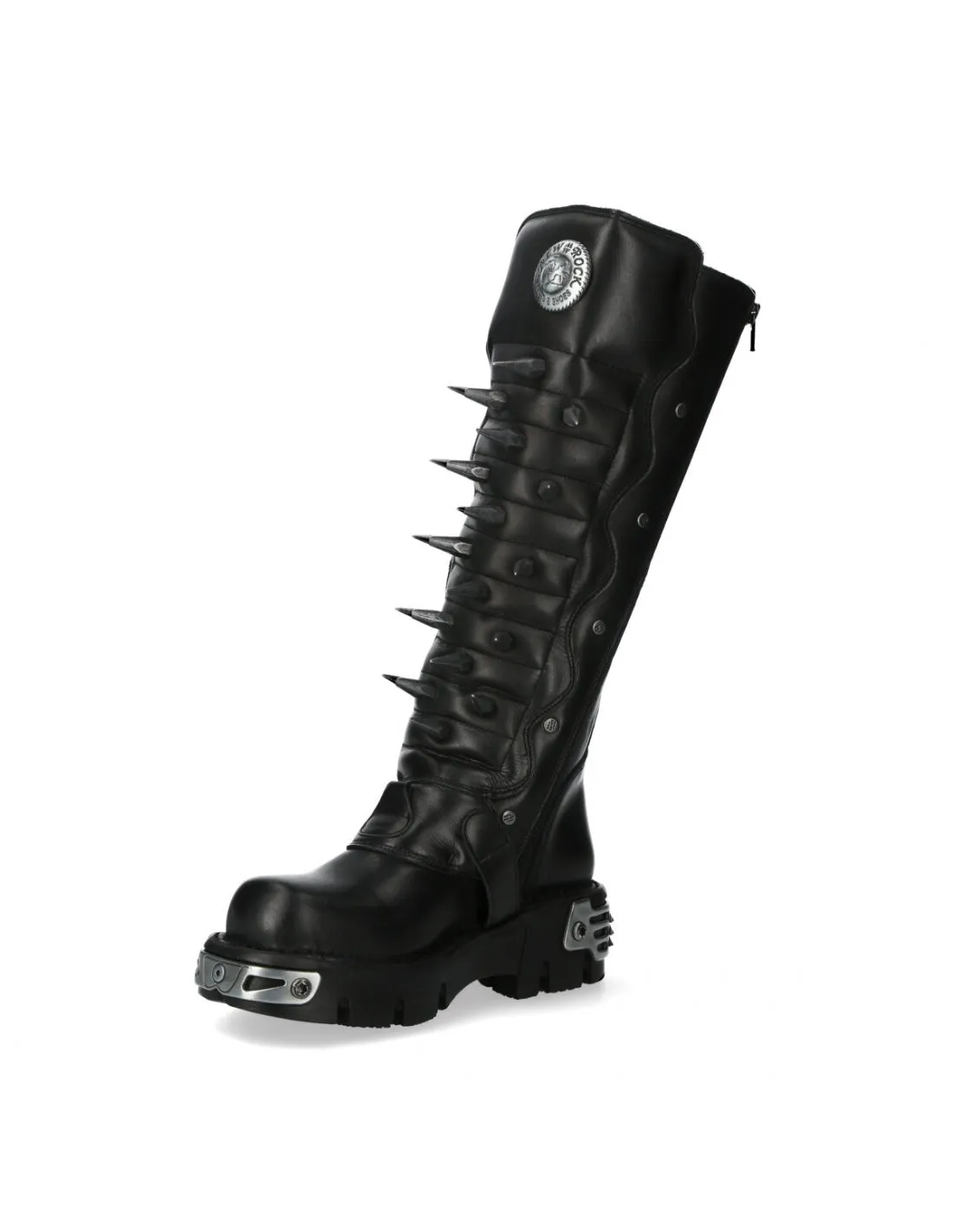 New Rock Shoes Shoes Boots Boots M-718P-C2 Gothic Genuine Leather
