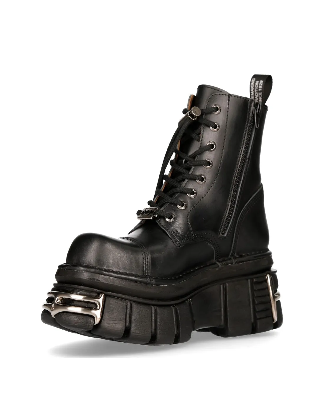 New Rock Shoes Shoes Boots Boots M-NEWMILI083-S37 genuine leather
