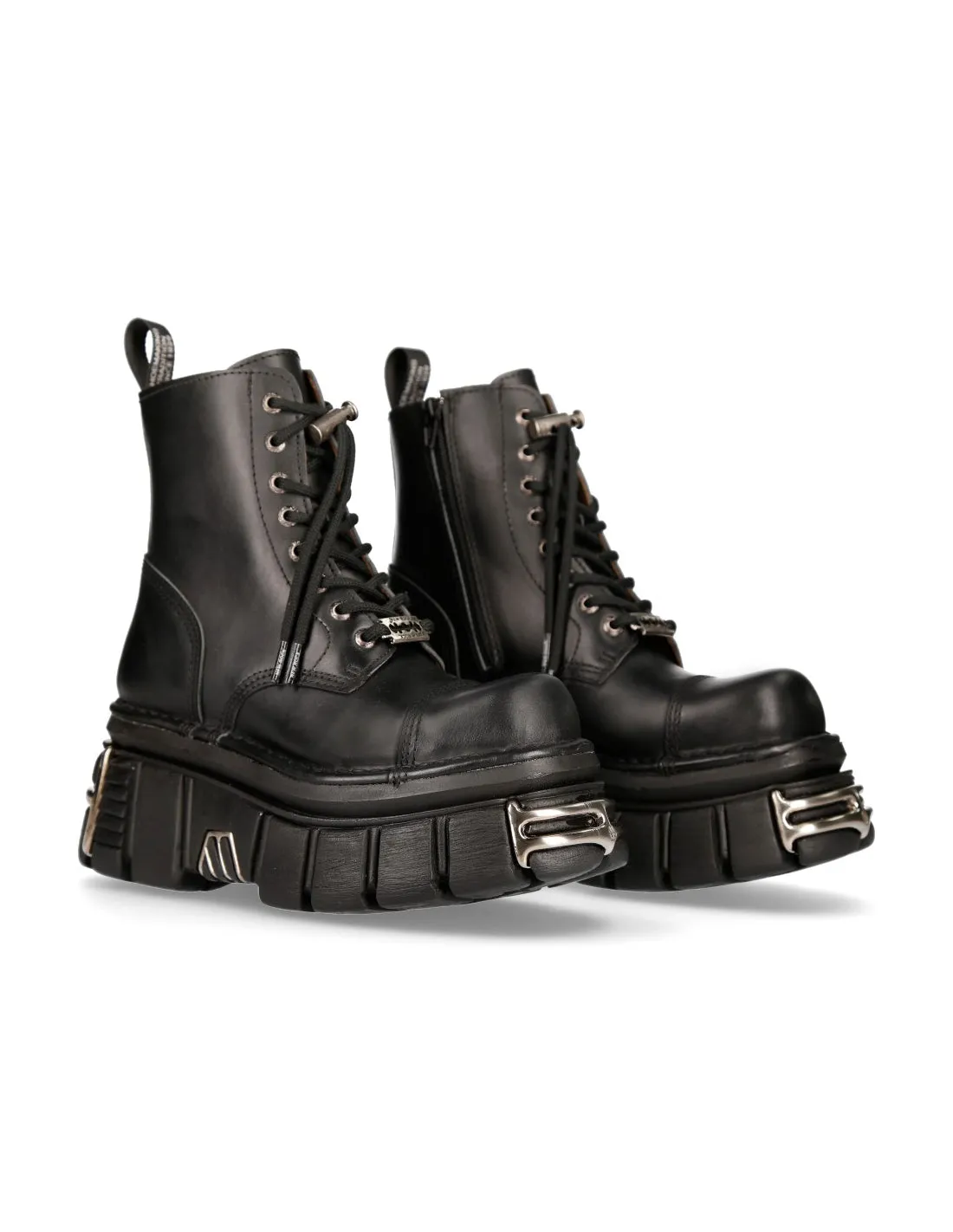 New Rock Shoes Shoes Boots Boots M-NEWMILI083-S37 genuine leather