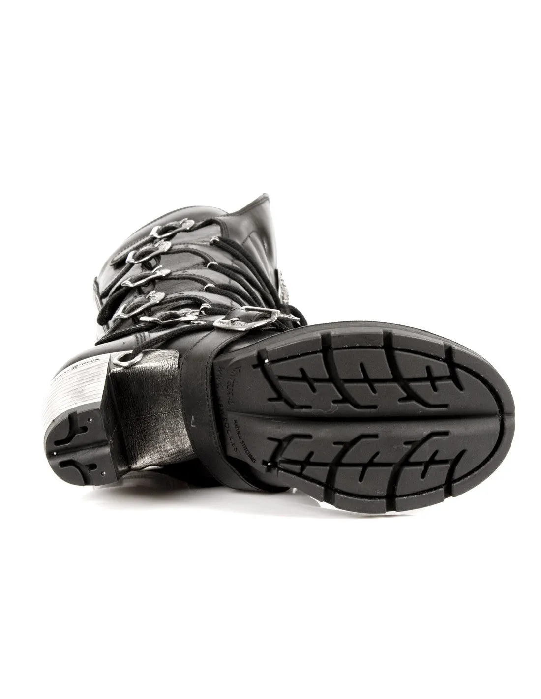 New Rock Shoes Women's Boots Boots Shoes Gothic M.TR004-S1 Buckles
