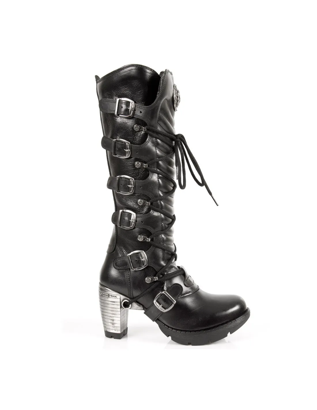 New Rock Shoes Women's Boots Boots Shoes Gothic M.TR004-S1 Buckles