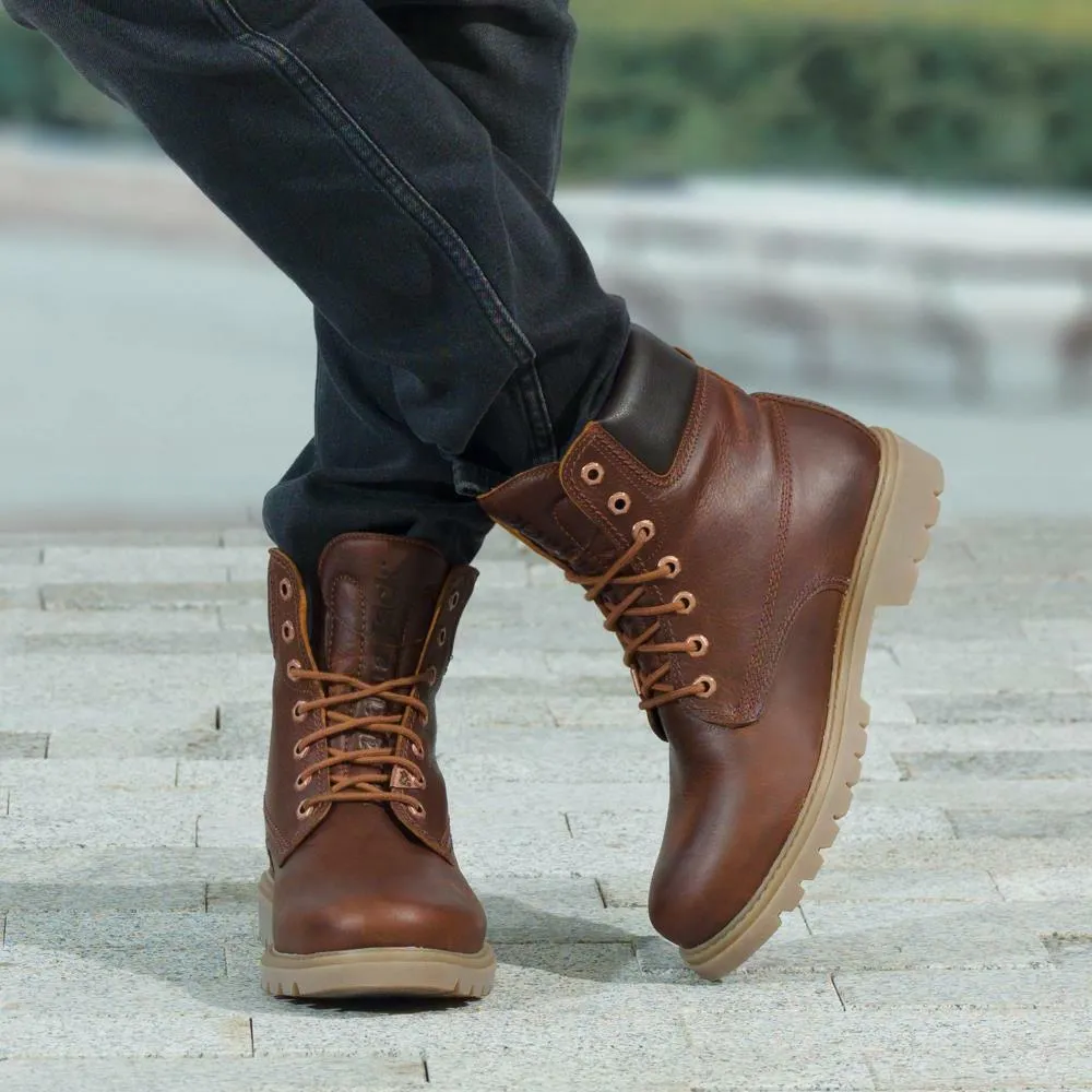 Panama Jack Men's Shoes Ankle Boots Shoes Brown Grass Cuero Bark