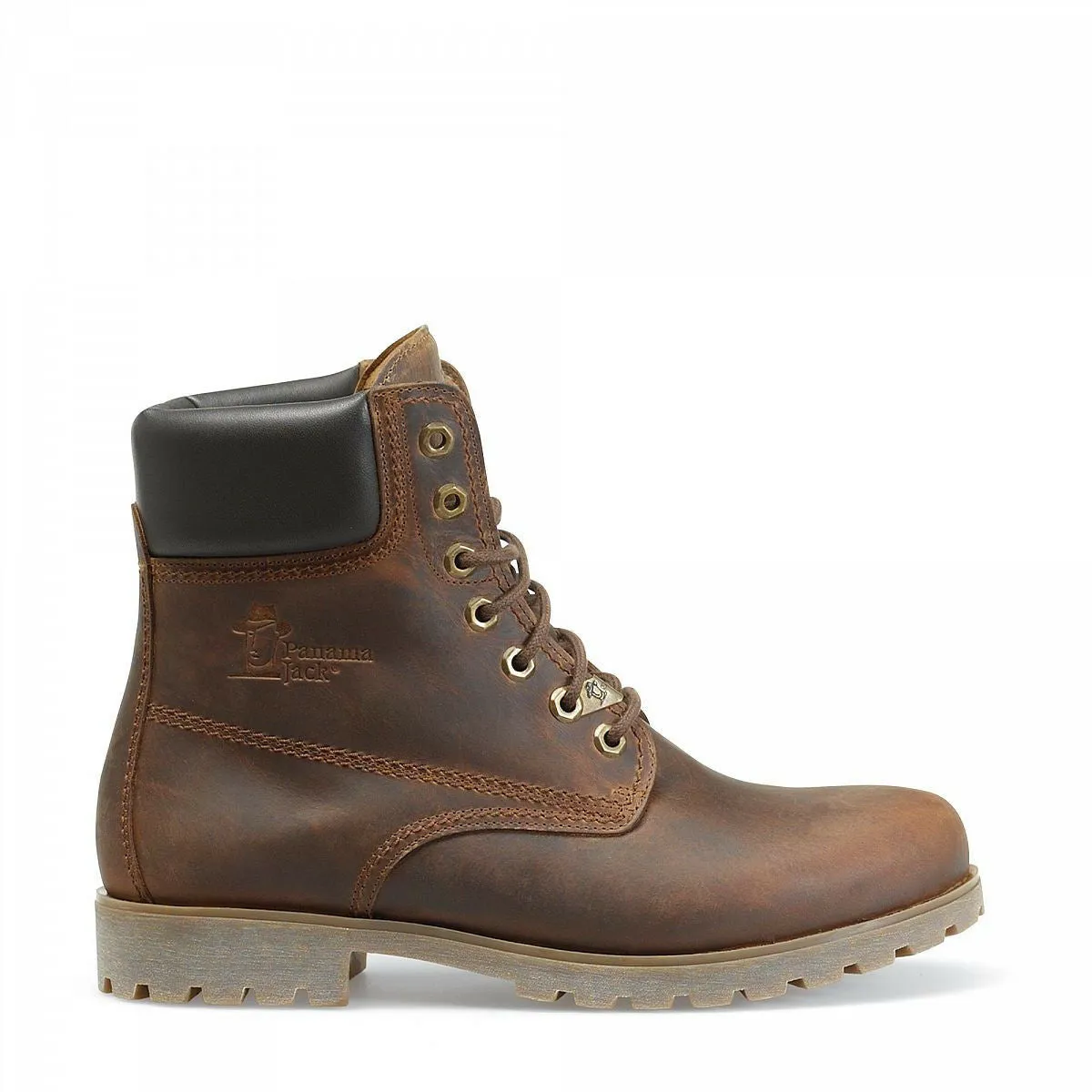 Panama Jack Men's Shoes Ankle Boots Shoes Brown Napa Grass Cuero Bark