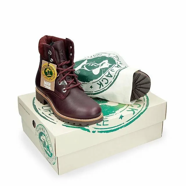 Panama Jack Women's Shoes Shoes Ankle Boots Panama 03 Bordeaux Limited