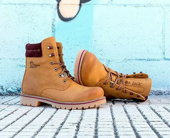 Panama Jack Women's Shoes Shoes Ankle Boots Vintage Napa Bordeaux Limited